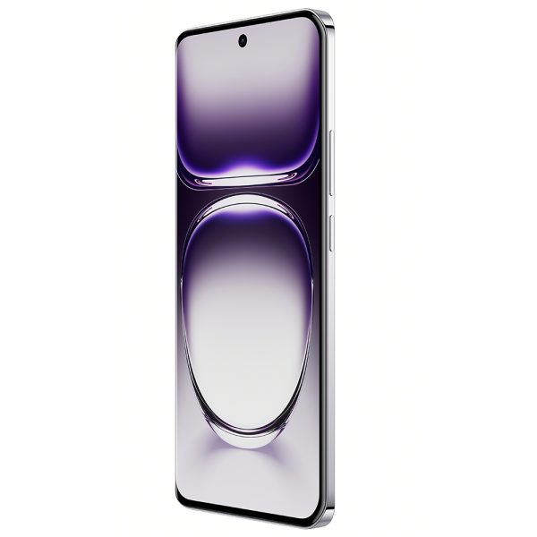 Reno12_Product images_ Astro Silver_ front45right-RGB OPPO Reno12 5G