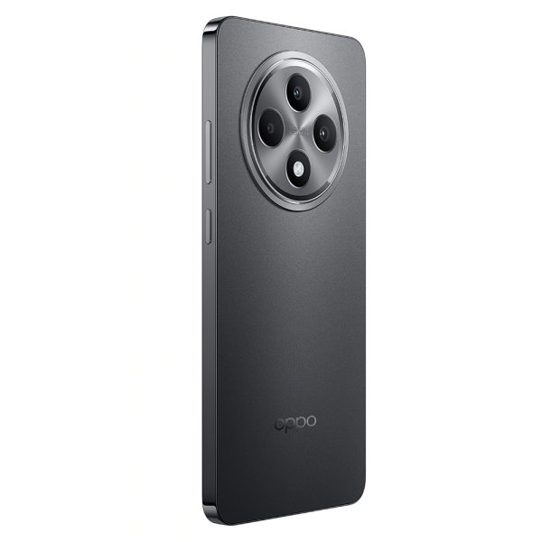 05. OPPO Reno12 F 4G_Product images_Matte Grey_ back45left-RGB OPPO Reno12 F 4G
