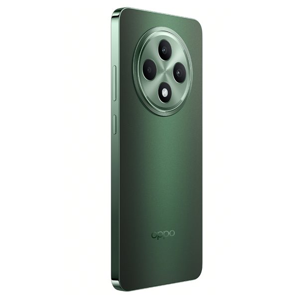 05. OPPO reno12 F 5G_Product images_Olive Green_ back45left-RGB OPPO Reno12 FS 5G